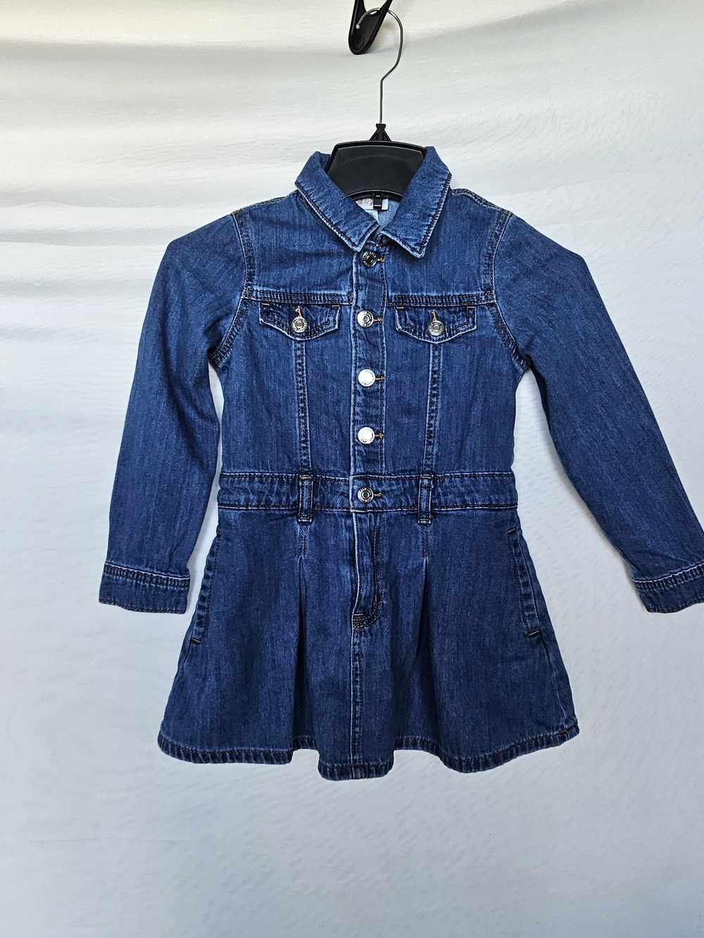 Cat & Jack Dark Blue Denim Jacket Dress for Kids
